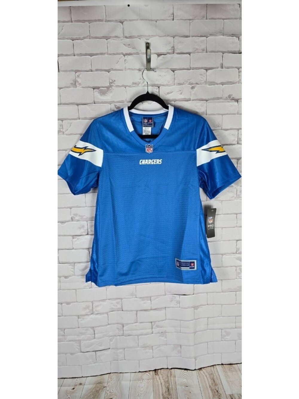 San Diego Chargers - Women's NFL Pro Line Blank Football Jersey NEW NWT Small